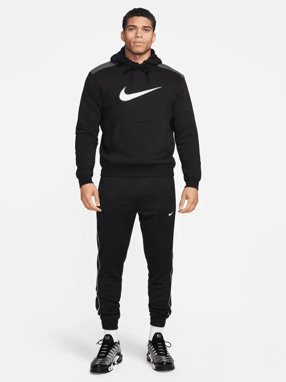 Pantaloni Acetato Nike Uomo NIKE Pantalone Da Uomo In Acetato Nero